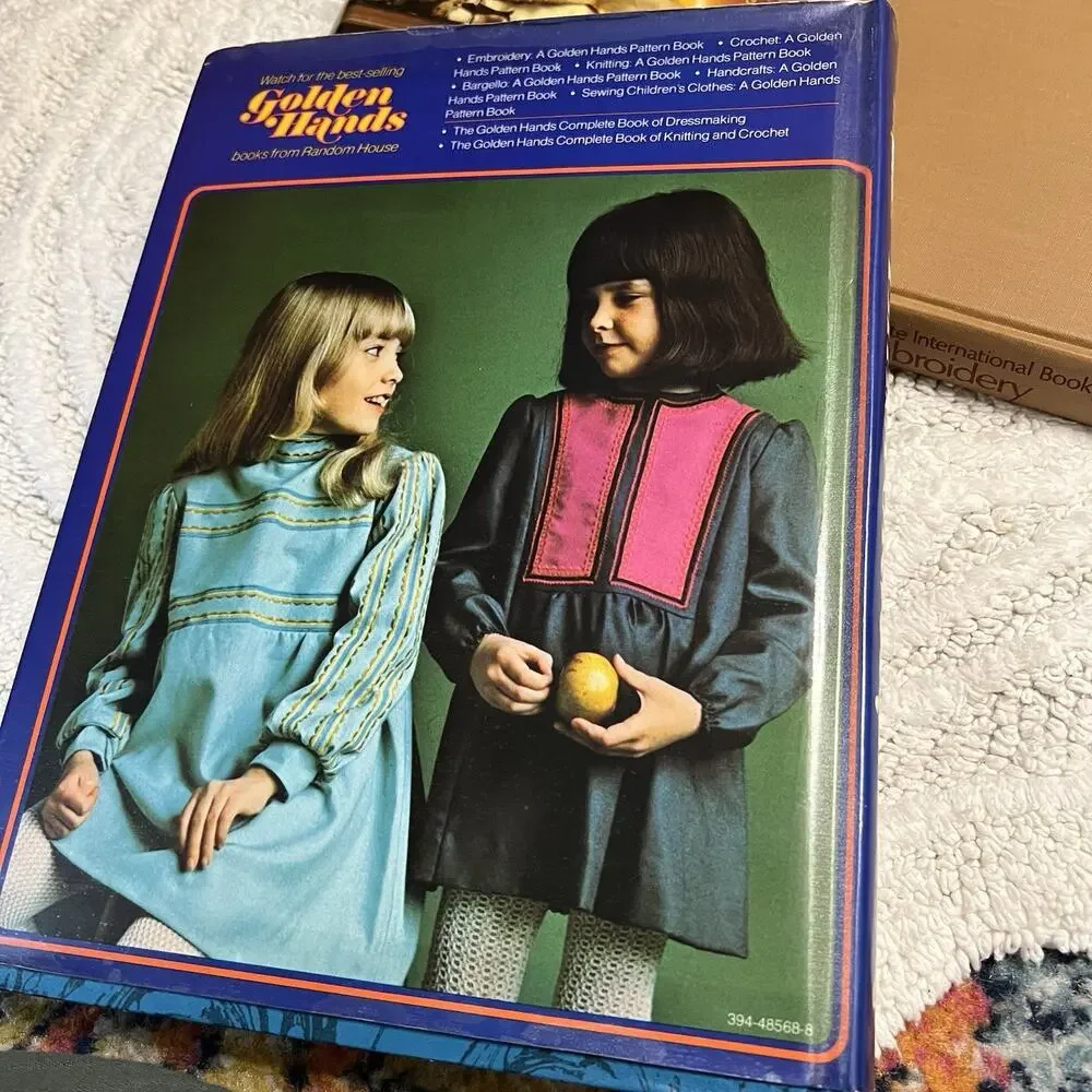 Vintage 1970s Coffee Table Hard Cover Embroidery Books Techniques History Guides